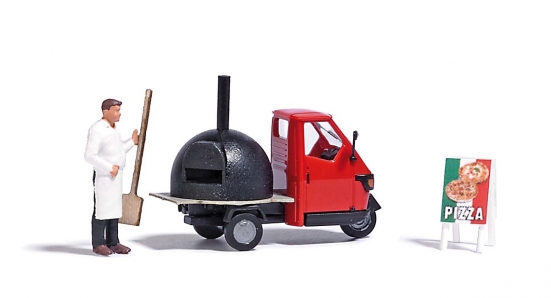 BUSCH 7992 H0 Mobiler Pizzabäcker