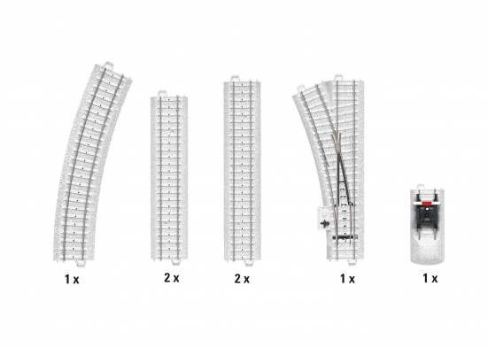 Märklin 20124 H0 C-Gleis Ergänzungspackung (Märklin Start up)