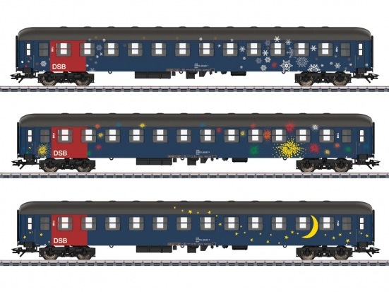 Märklin 42698 H0 Personenwagen, DSB 3er-Set