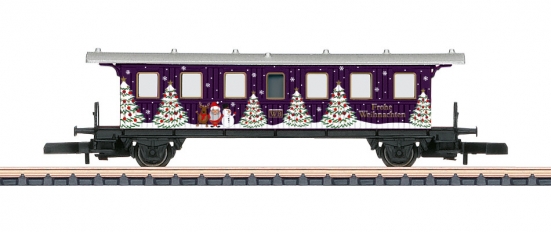 Märklin 80634 Spur Z Weihnachtswagen 2024