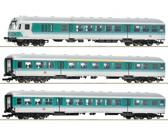 Roco 6200034 H0 Nahverkehrswagen, DB AG 3er-Set