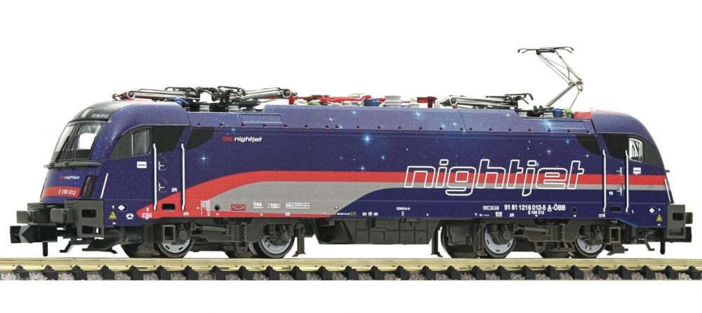 Fleischmann 781874 N E-Lok Rh 1216 012-5 „Nightjet“, ÖBB "Digital+Sound"