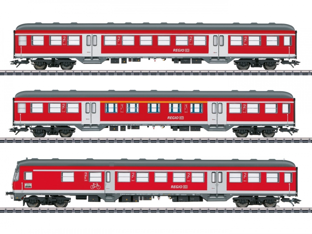 Märklin 43806 H0 Personenwagen Rotling, DB AG 3er-Set