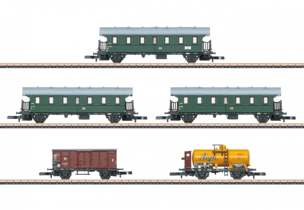 Märklin 87503 Spur Z Wagen-Set Rüganer Bäder-PmG