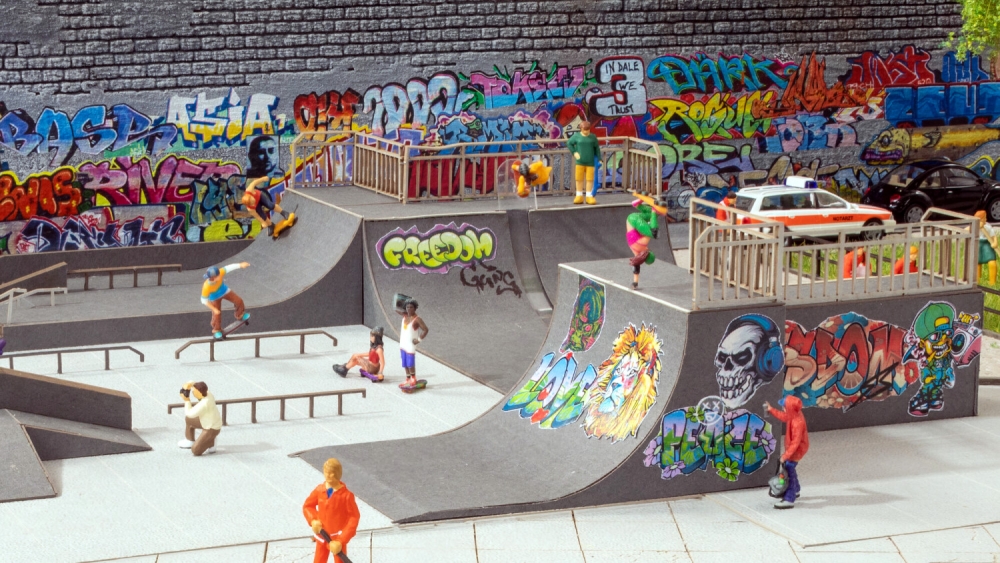 NOCH 66834 H0 micro-motion Skatepark