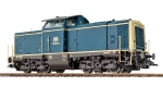 ESU 31571 H0 Diesellok BR 211 055, DB, ozeanblau-beige "Sound+Rauch"