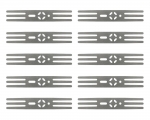 Roco 96204 H0 Radkontakt neuer Schnitt (10 Stück)